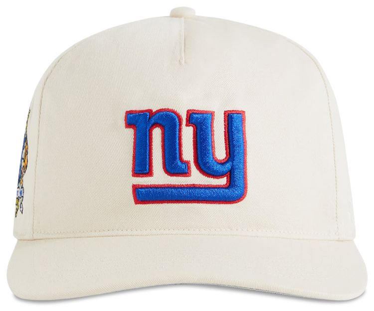 Kith For 47 New York Giants Hitch Snapback Sandrift