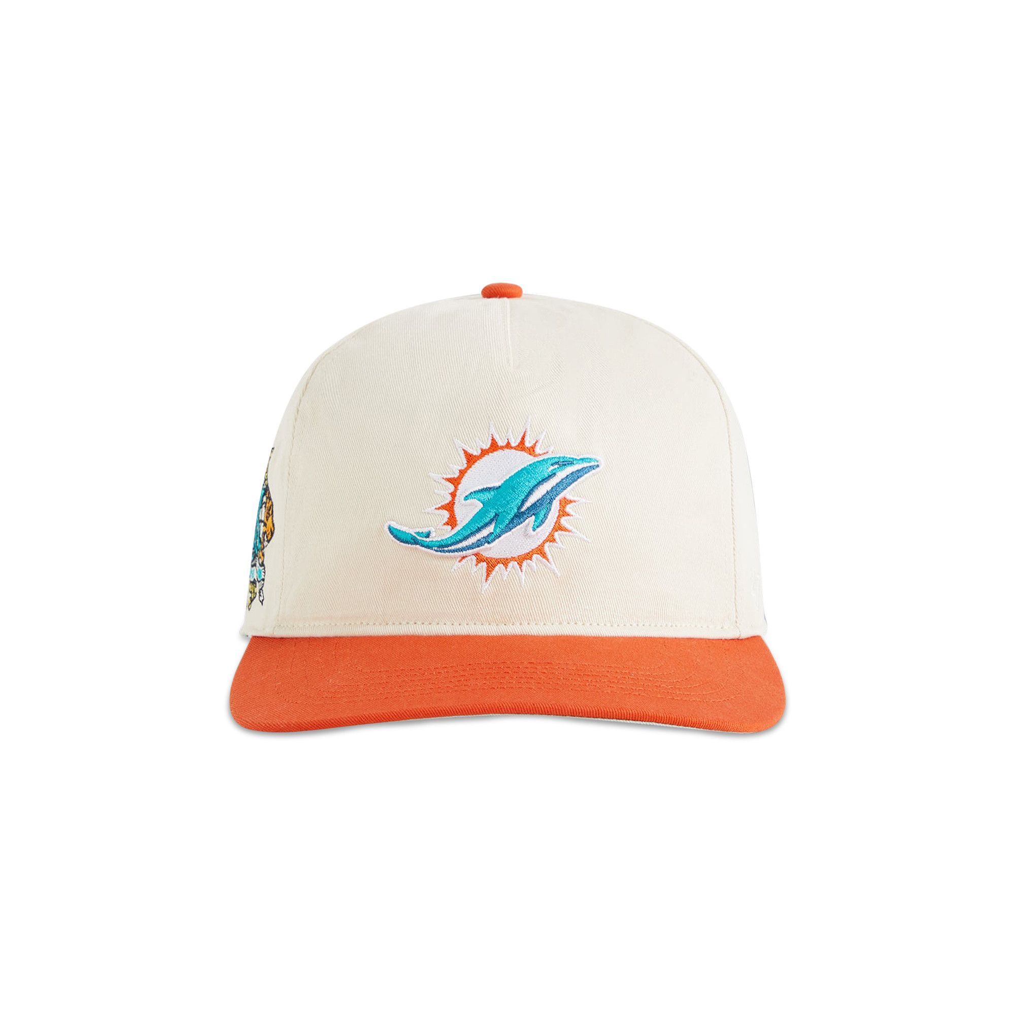 Kith For 47 Miami Dolphins Hitch Snapback 'Sandrift'
