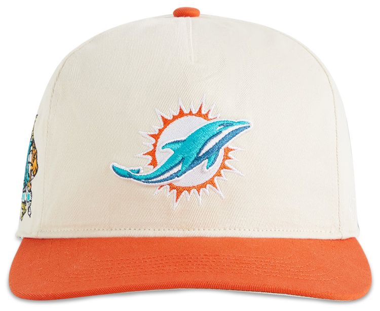Kith For 47 Miami Dolphins Hitch Snapback Sandrift