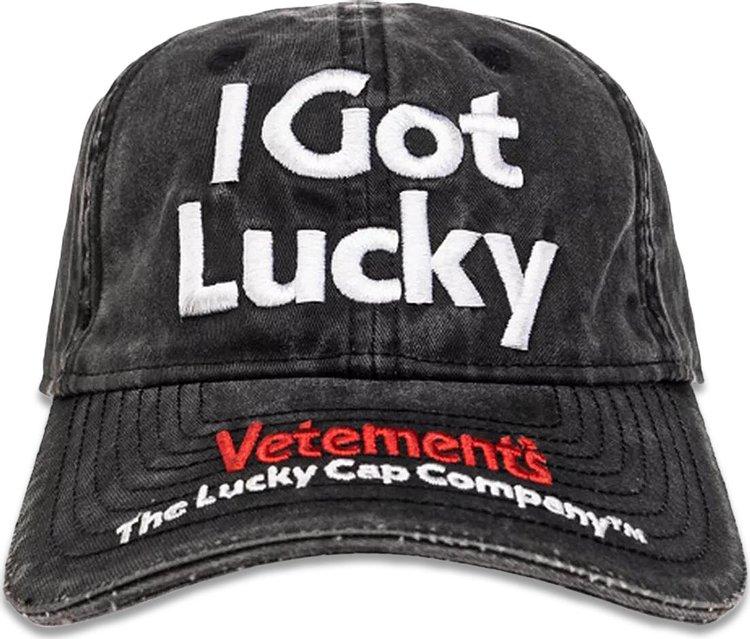 Vetements Lucky Cap 'Black'