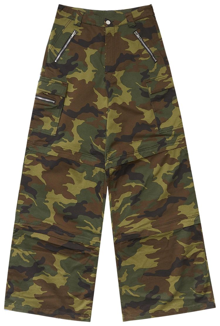 Vetements Transformer Camo Pants Green