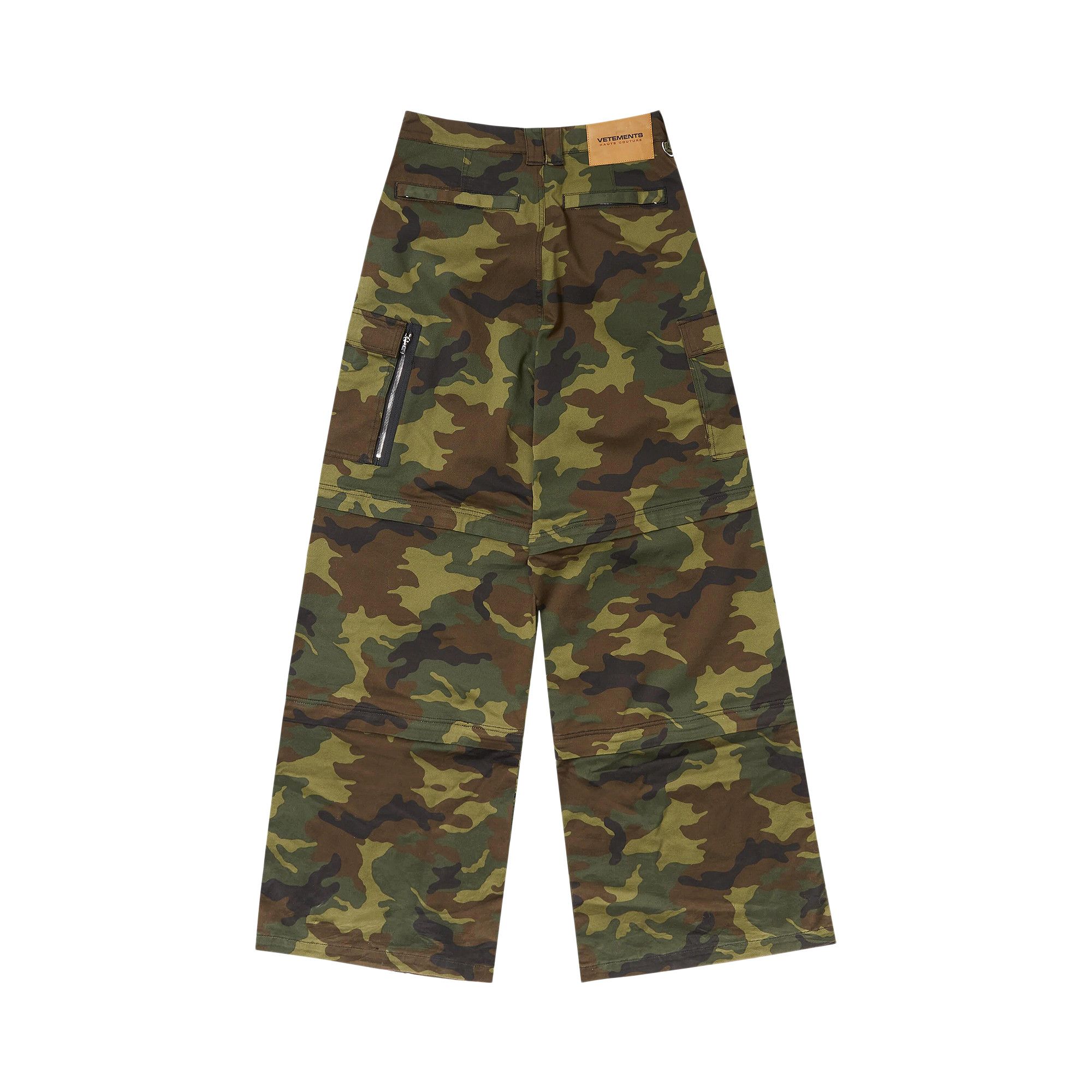Buy Vetements Transformer Camo Pants 'Green' - UE54PA340K