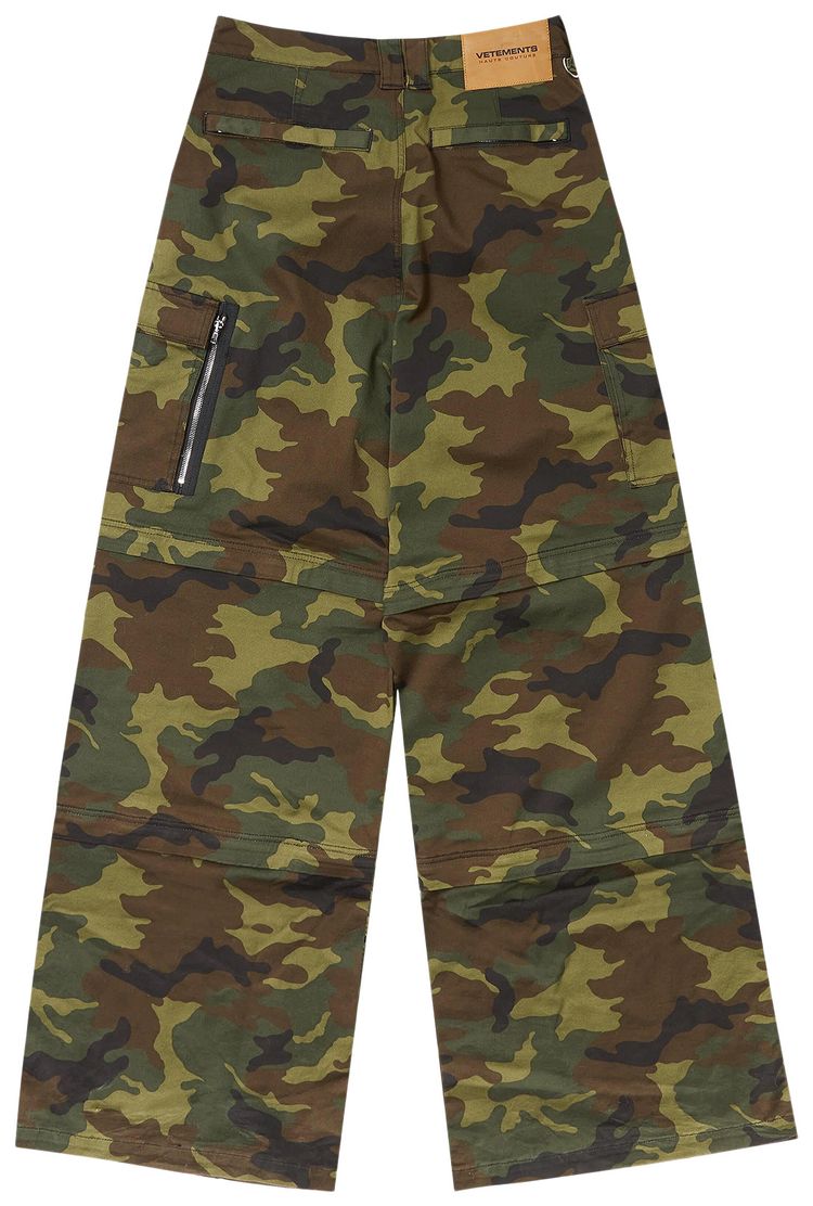 Vetements Transformer Camo Pants Green