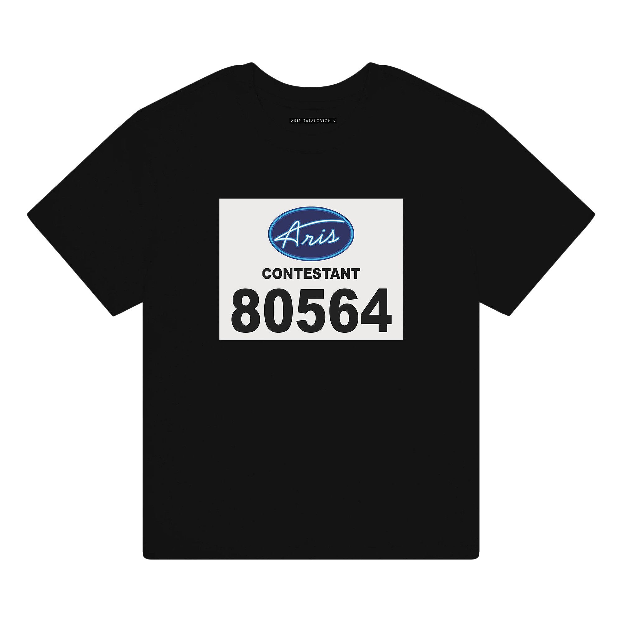 Buy Aris Tatalovich Contestant T-Shirt 'Black' - ATFW23T10 BLAC | GOAT