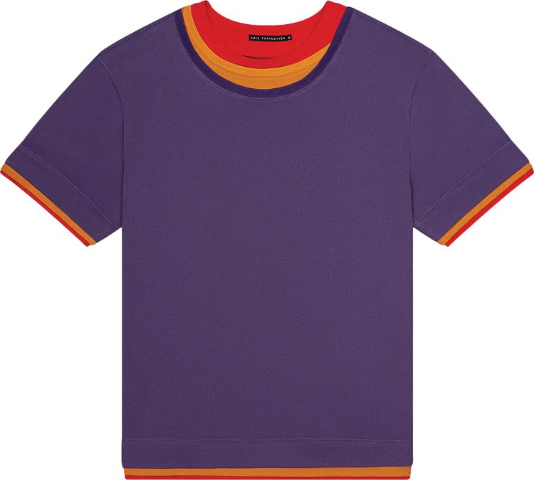 Aris Tatalovich Triple Layer T-Shirt 'Purple'