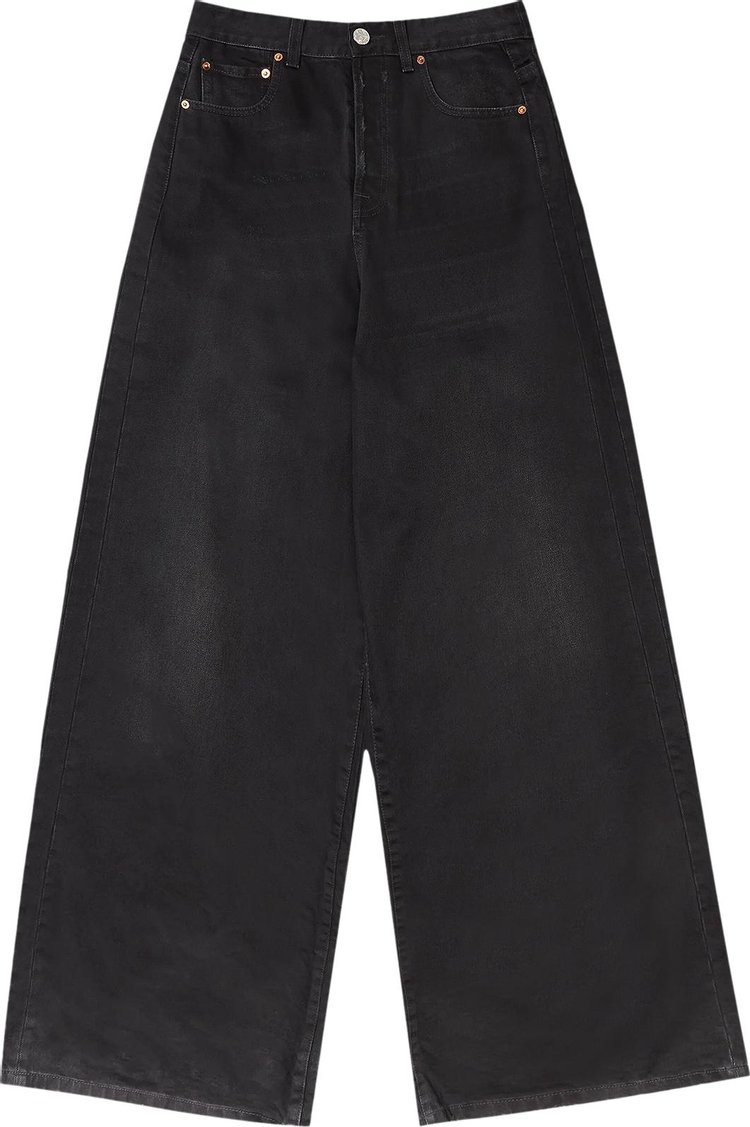 Vetements Plain Baggy Jeans 'Black'