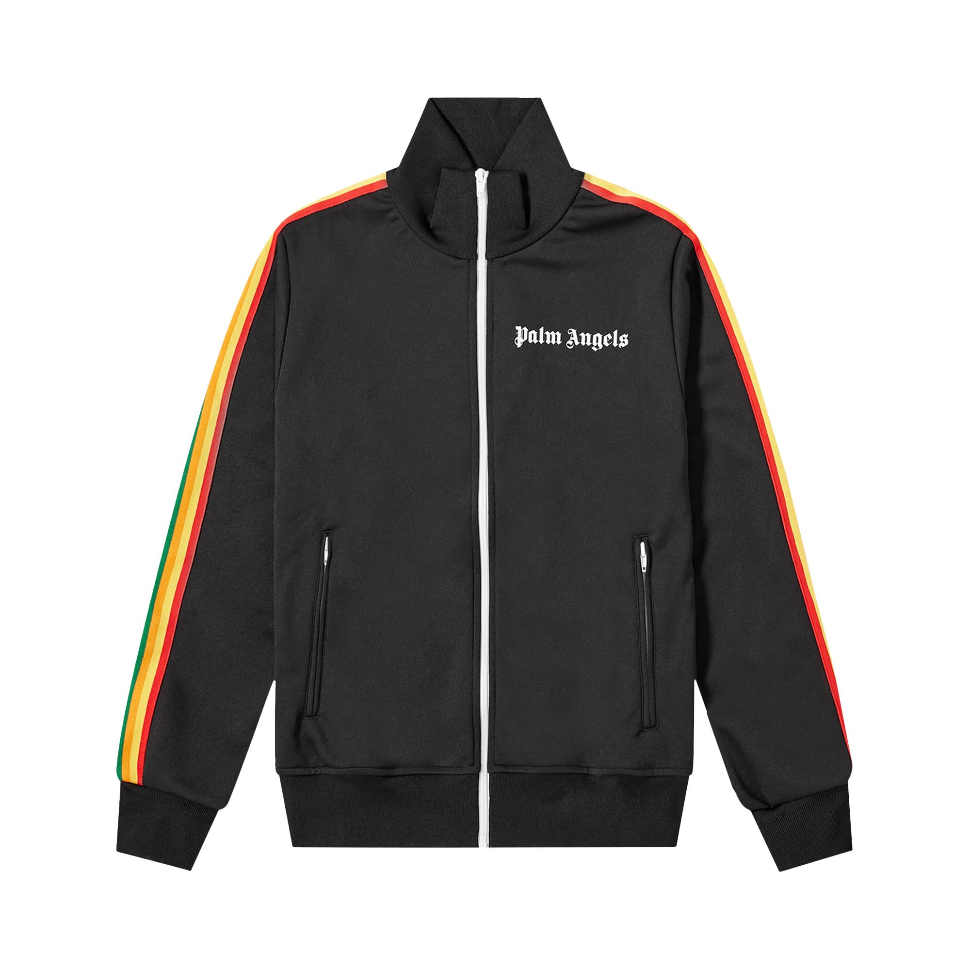 Buy Palm Angels Logo Track Jacket 'Black