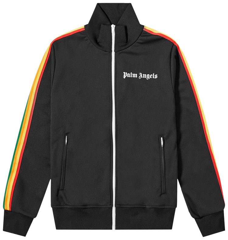 Palm Angels Logo Track Jacket Black