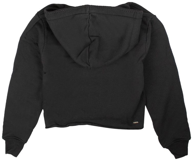 Amiri Fringe Hoodie Black