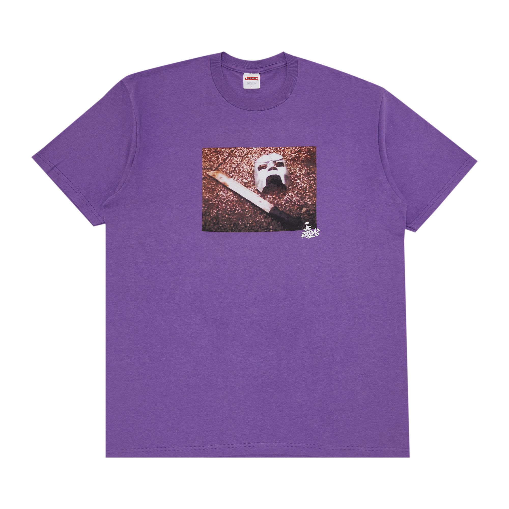 Buy Supreme MF DOOM Tee 'Dusty Purple' - FW23T3 DUSTY PURPLE | GOAT