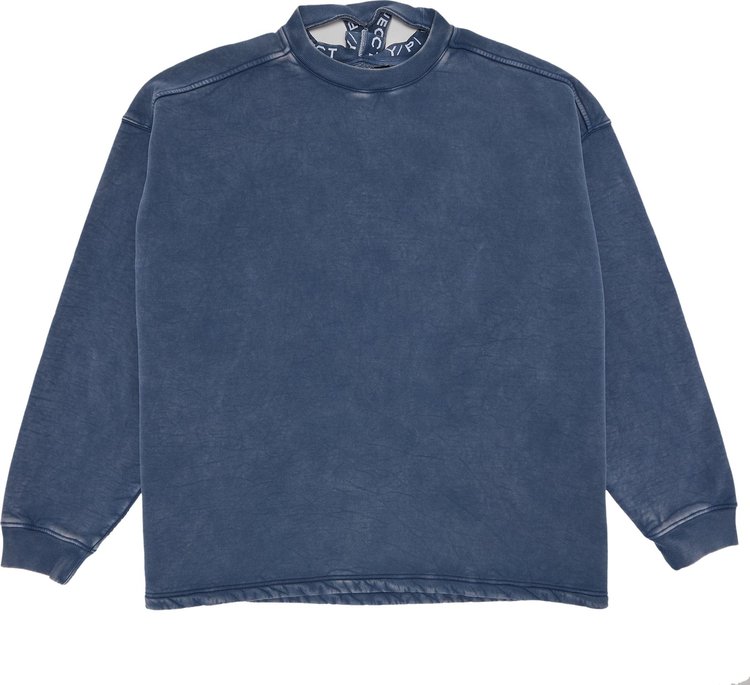 Y/Project Triple Collar Sweatshirt 'Blue/Acid Wash'
