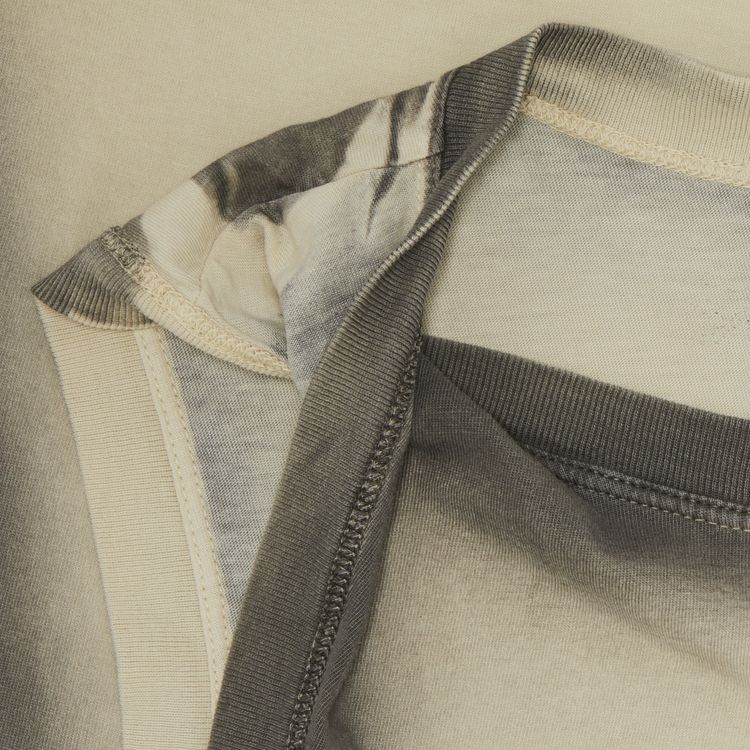 YProject Twisted Shoulder Tank Dress Beige Spray