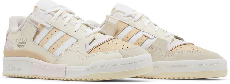 Adidas Forum Exhibit Low Ecru Tint Halo Amber