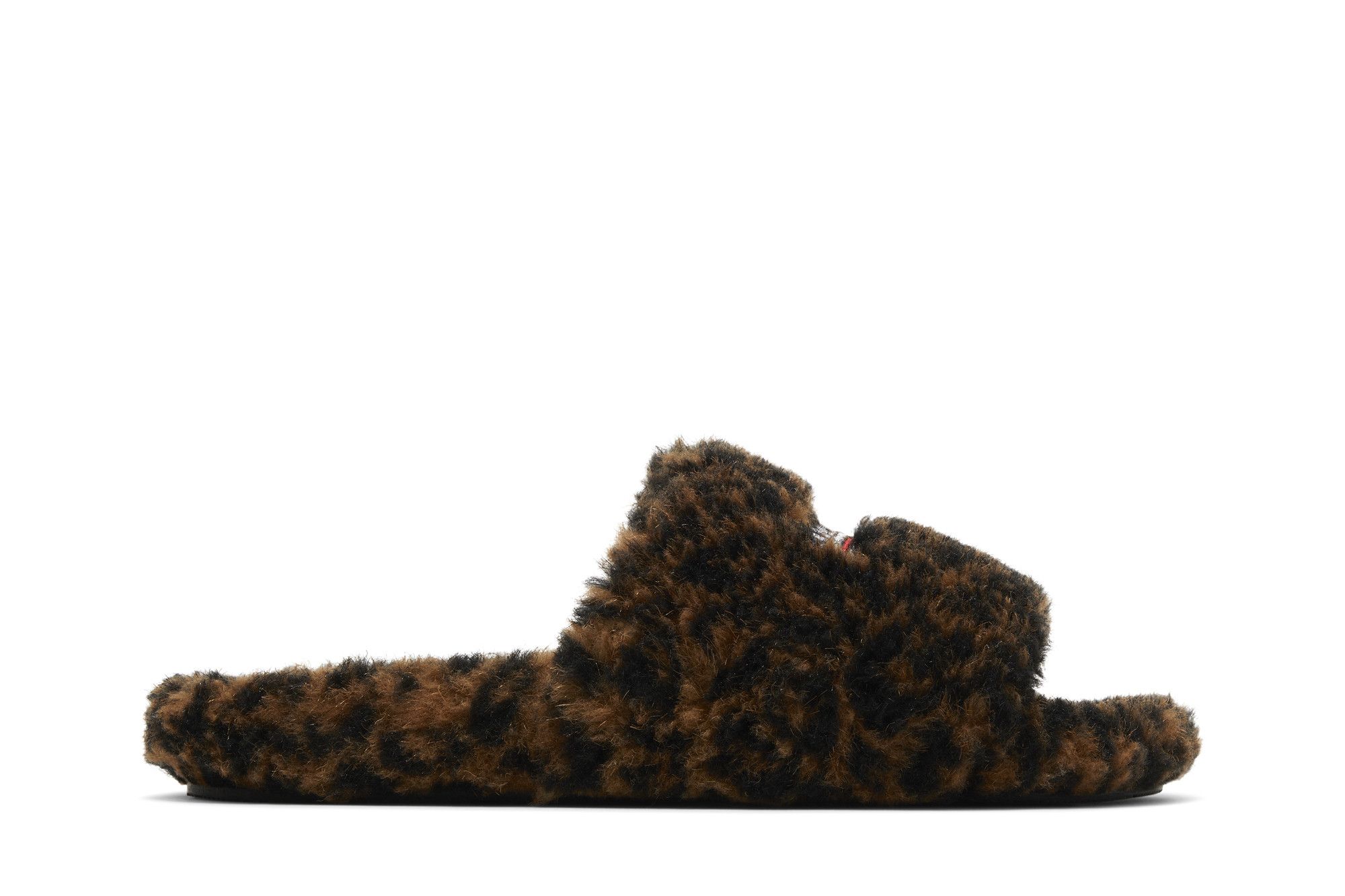 Buy Balenciaga Furry Slides 'Leopard' - 654747 W2F11 9634 | GOAT