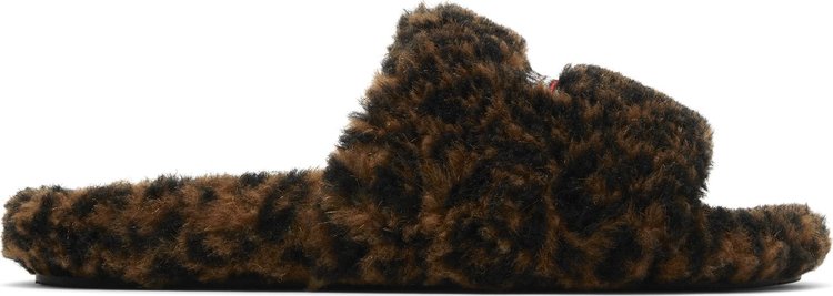 Balenciaga Furry Slides 'Leopard'