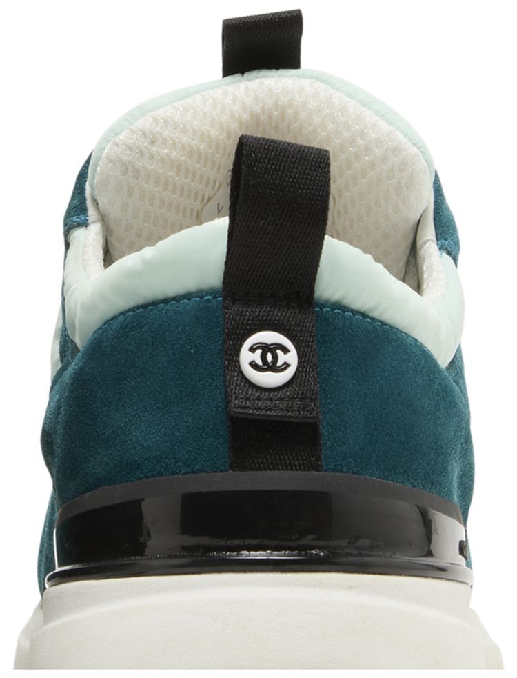 Chanel Wmns Suede Calfskin Sneaker Light Green