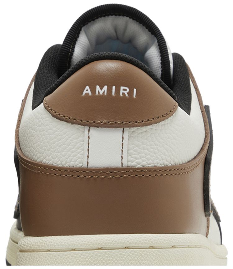 Amiri Skel Top Low Black Brown