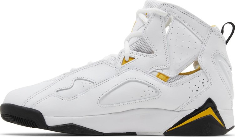 Jordan True Flight White Yellow Ochre