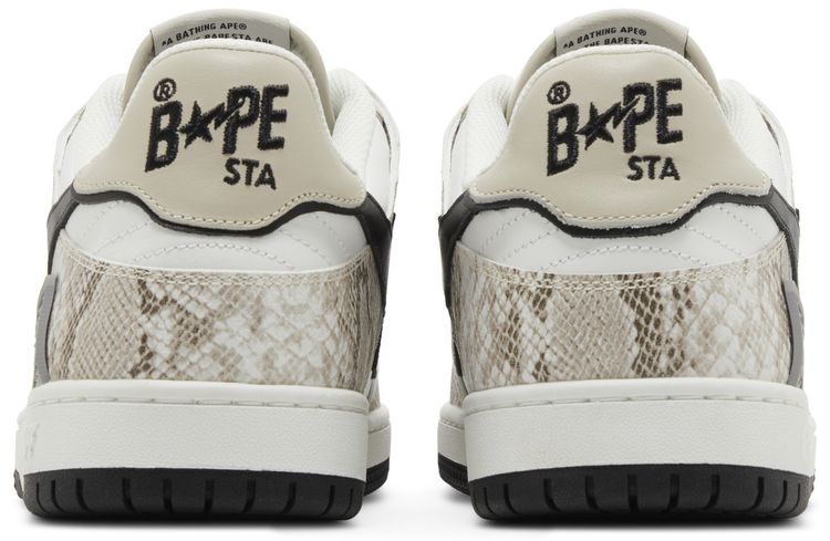 BAPE Sk8 Sta 1 Beige Snakeskin