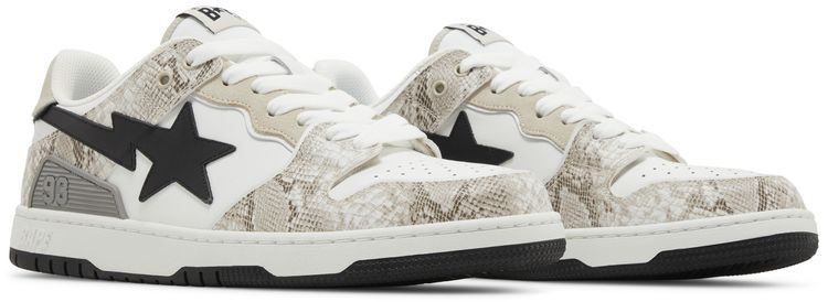 BAPE Sk8 Sta 1 Beige Snakeskin