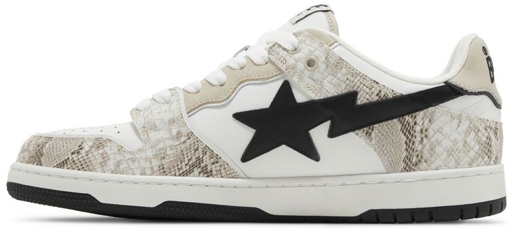 BAPE Sk8 Sta 1 Beige Snakeskin