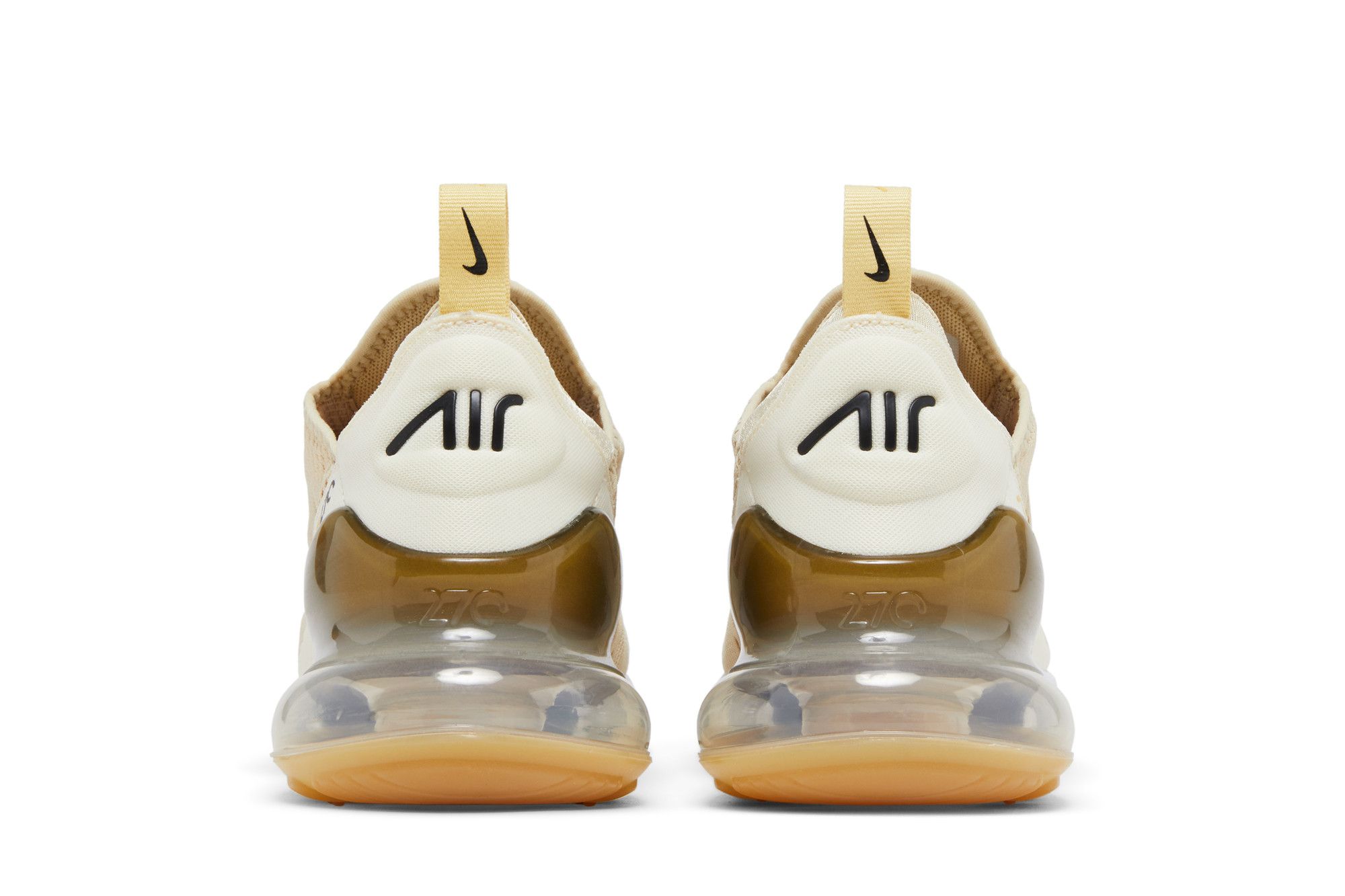 Size 10.0 Wmns Air Max 270 Metallic Gold