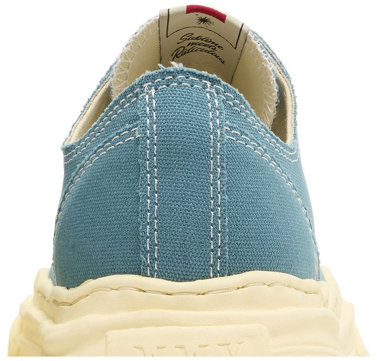 Maison Mihara Yasuhiro Hank Vintage Sole Canvas Low Blue