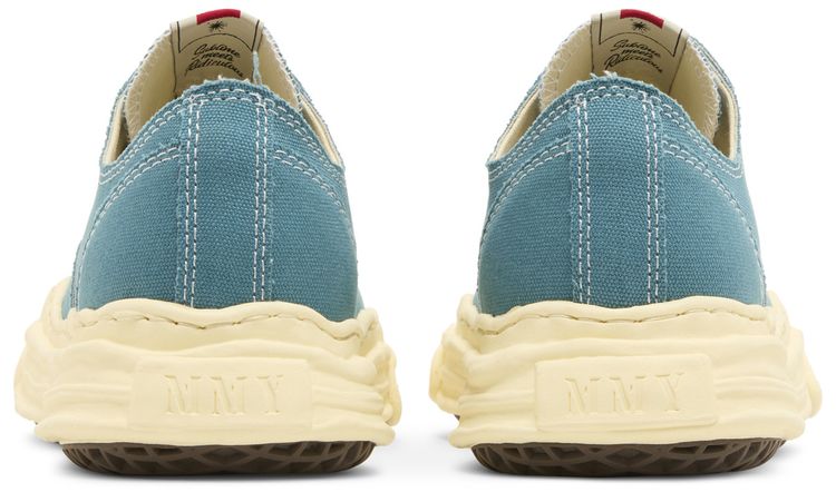 Maison Mihara Yasuhiro Hank Vintage Sole Canvas Low Blue