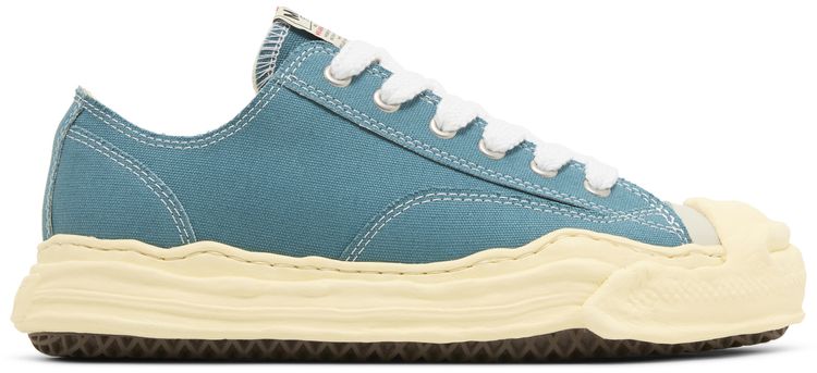 Maison Mihara Yasuhiro Hank Vintage Sole Canvas Low Blue
