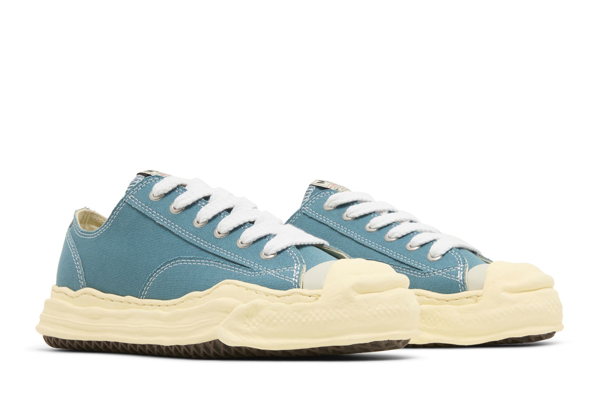 Buy Maison Mihara Yasuhiro Hank Vintage Sole Canvas Low
