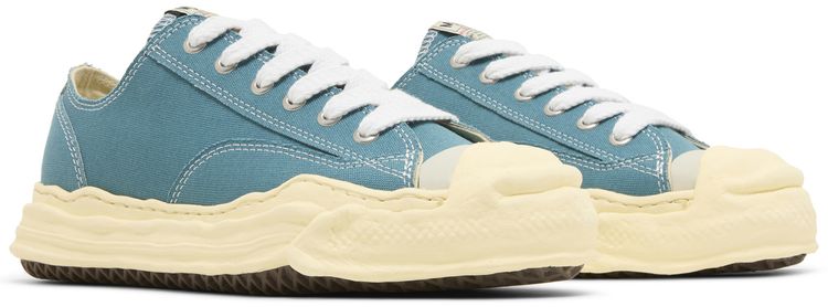 Maison Mihara Yasuhiro Hank Vintage Sole Canvas Low Blue