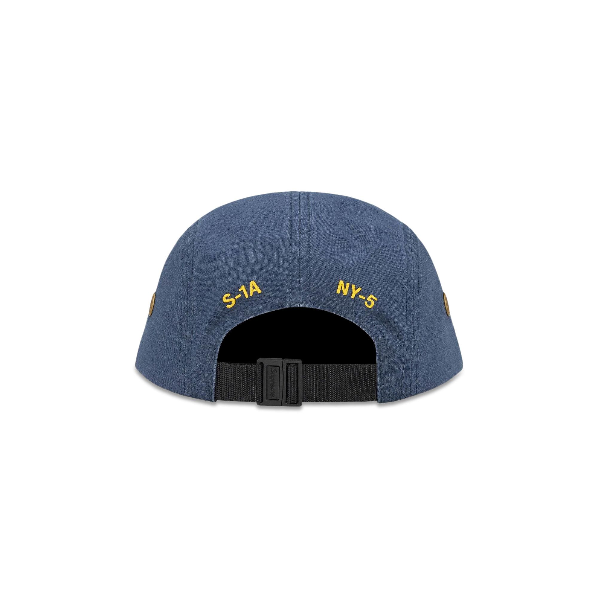 Buy Supreme Military Camp Cap 'Navy' - FW23H47 NAVY | GOAT