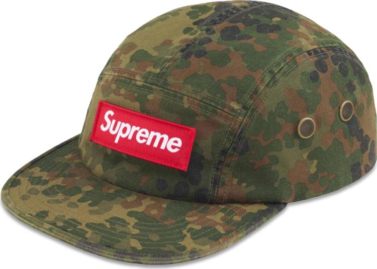 Supreme Military Camp Cap Flecktarn Camo