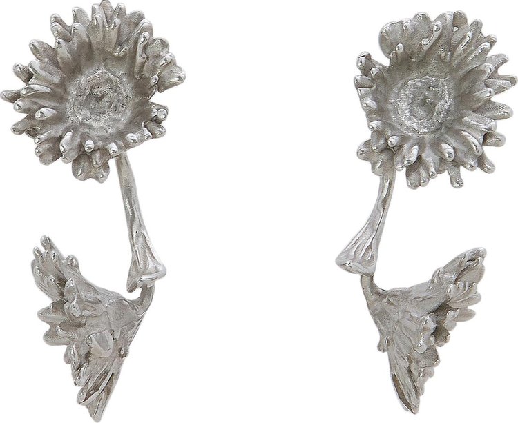 Marni Bijous Defile Earrings Silver