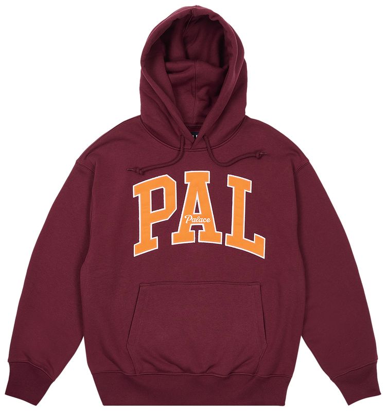 Palace x Gap Hood Burgundy