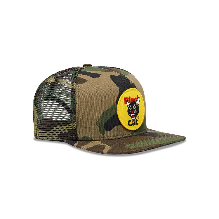 Buy Supreme Black Cat Mesh Back 5-Panel 