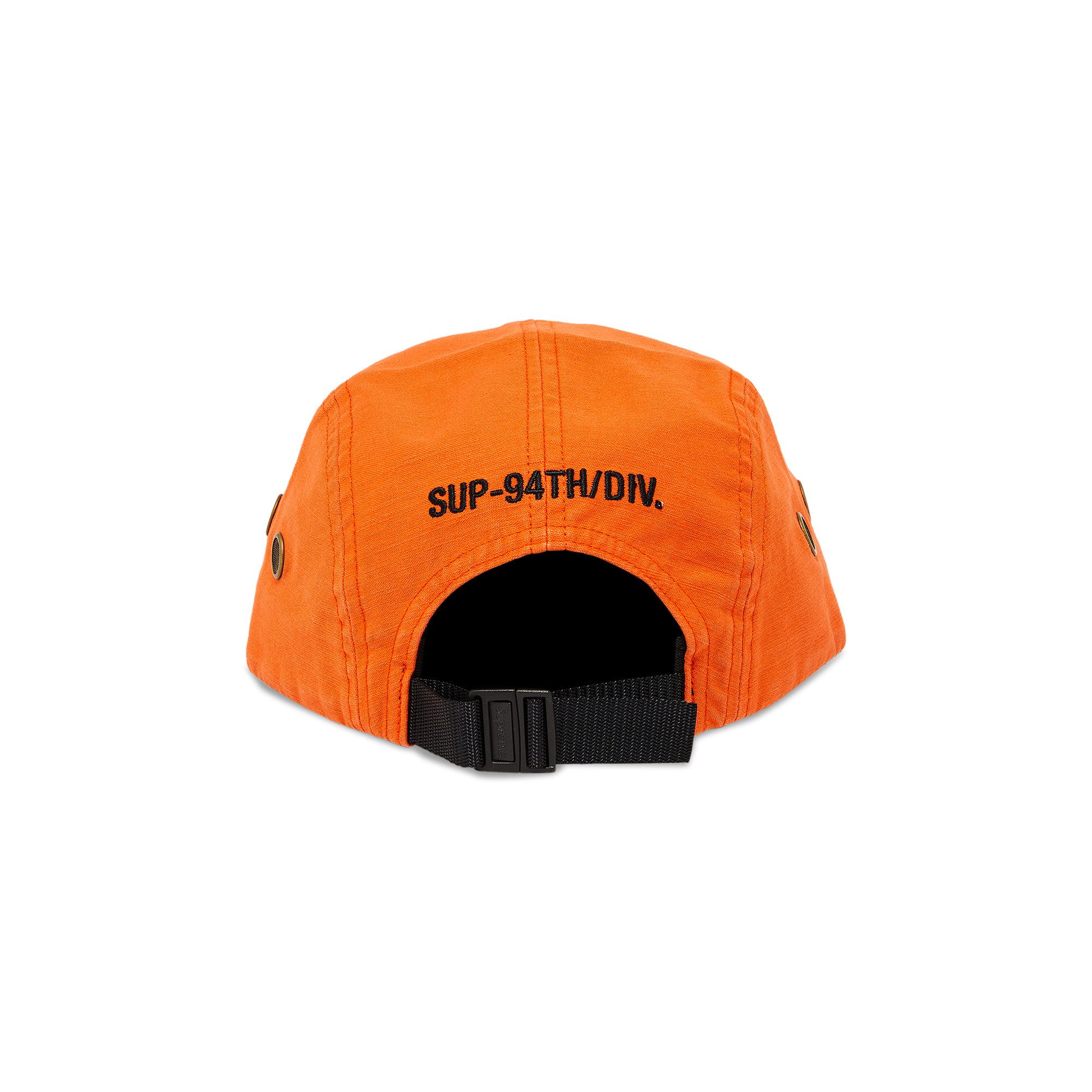 日本限定 Camp Military Supreme Buy Cap GOAT | ORANGE SS24H16 - 'Orange' 帽子