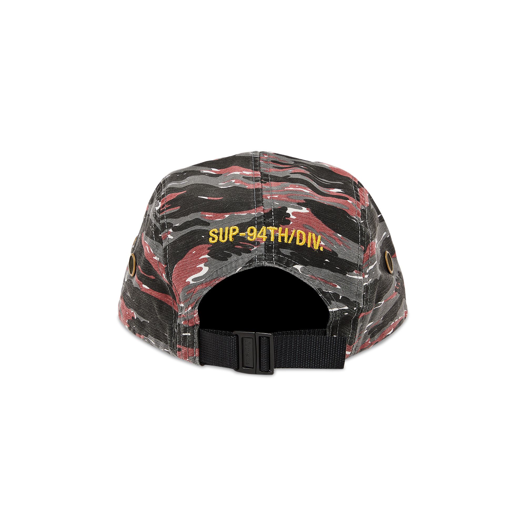 Buy Supreme Military Camp Cap 'Red Tiger' - SS24H16 RED