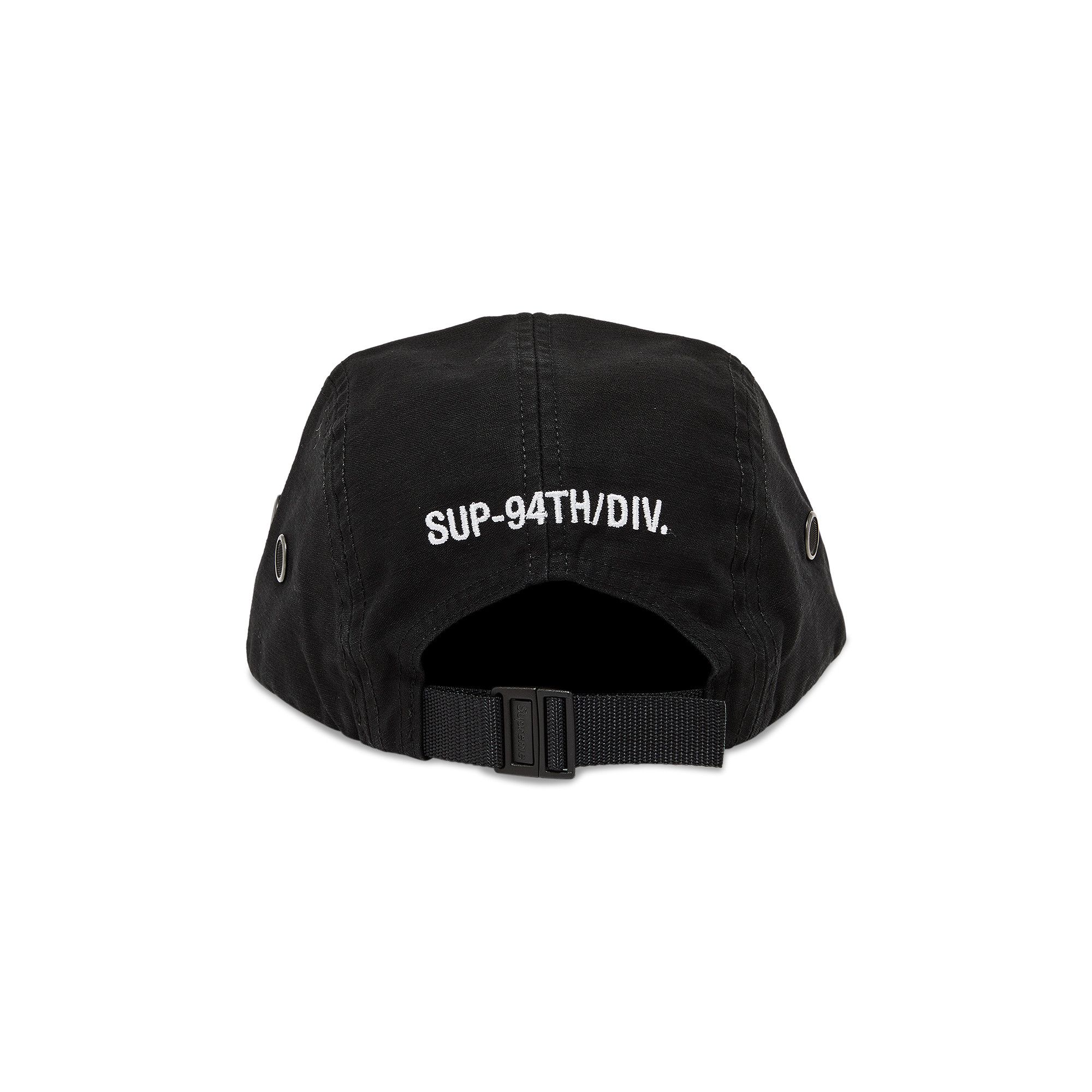 Buy Supreme Military Camp Cap 'Black' - SS24H16 BLACK | GOAT