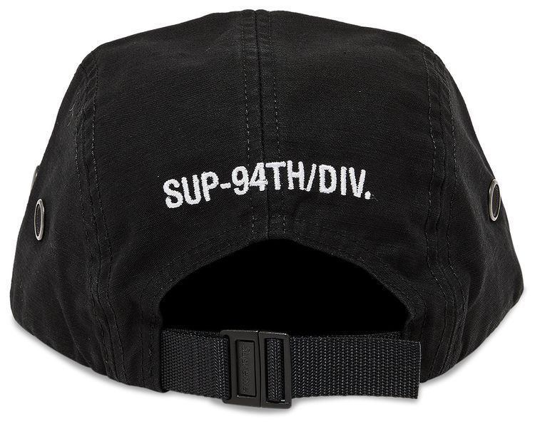 Supreme Military Camp Cap Black