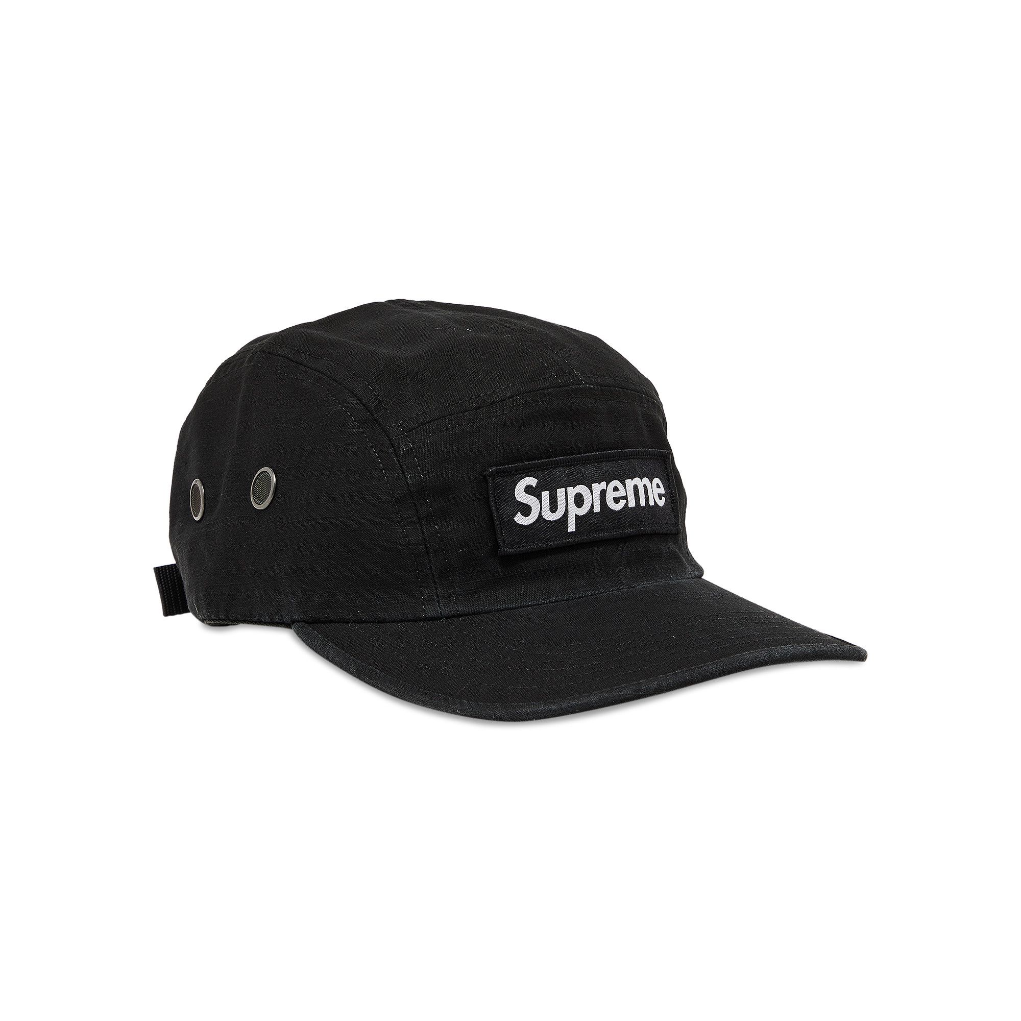 Buy Supreme Military Camp Cap 'Black' - SS24H16 BLACK | GOAT