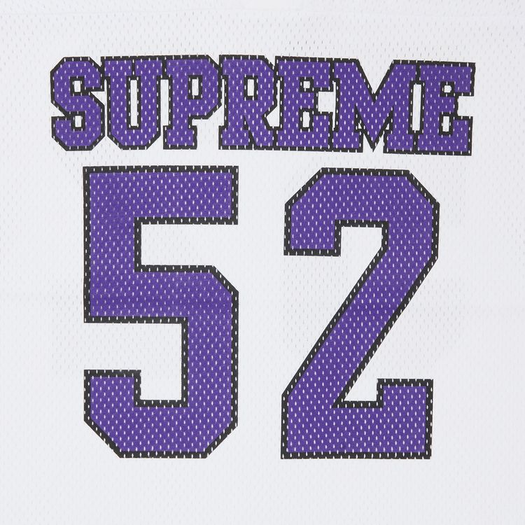 Supreme Spiderweb Football Jersey White