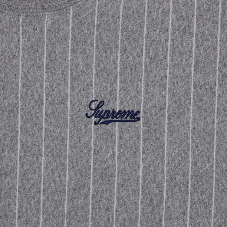 Buy Supreme Pinstripe Crewneck  