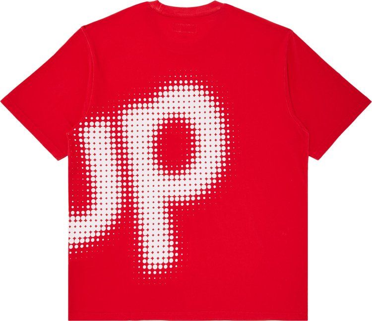 Supreme Halftone Short Sleeve Top Red