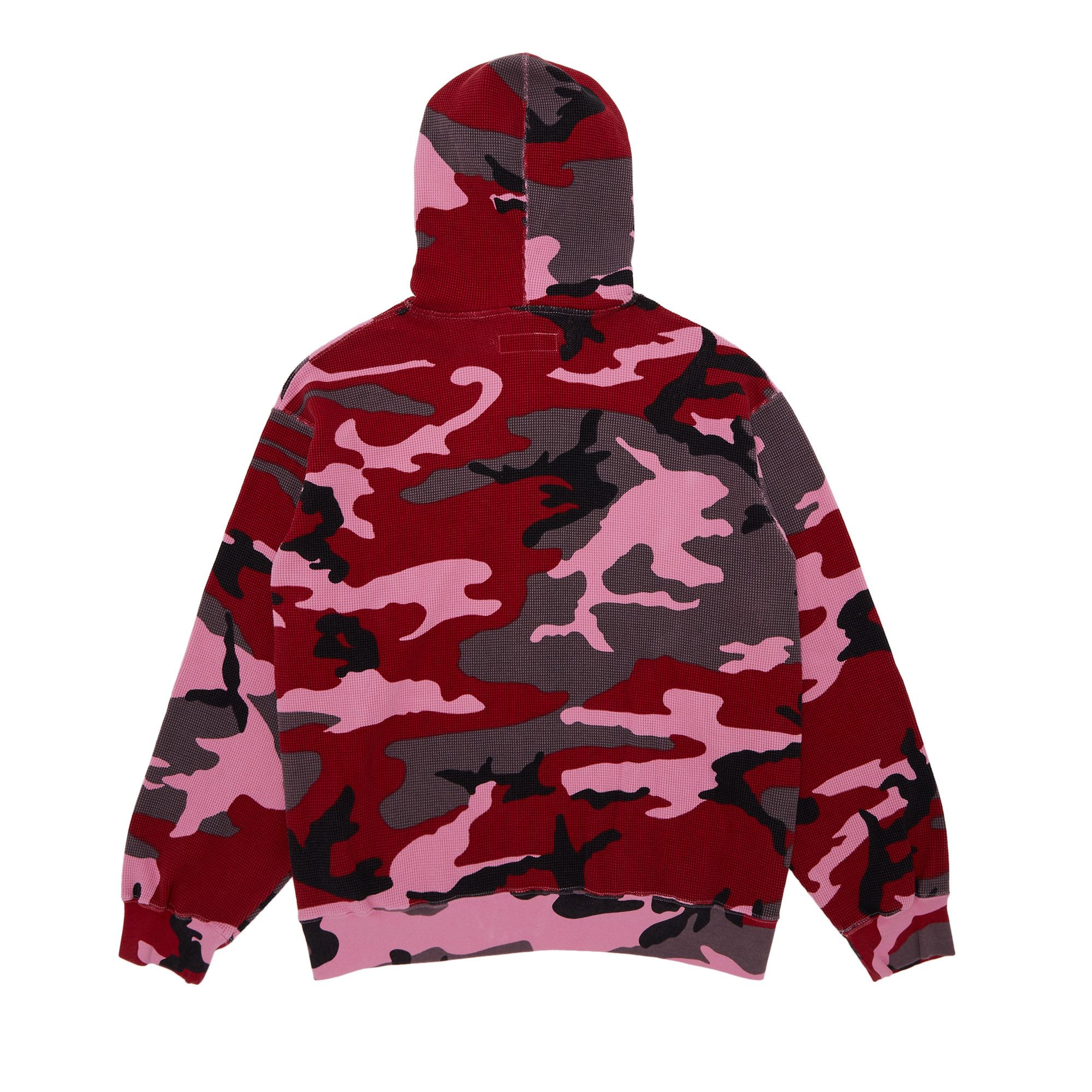 Supreme red camo hoodie on sale