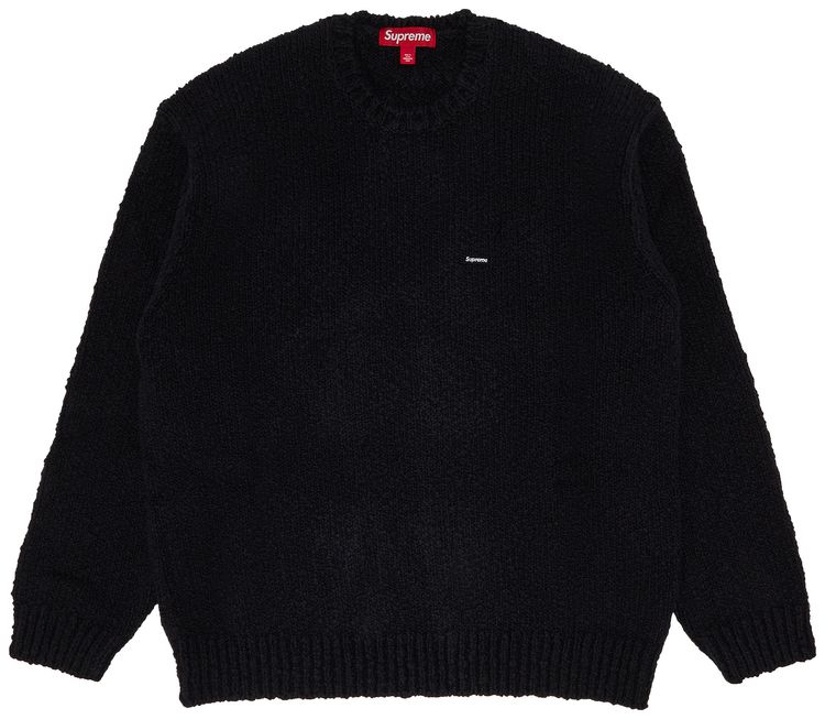 Supreme Boucle Small Box Sweater Black