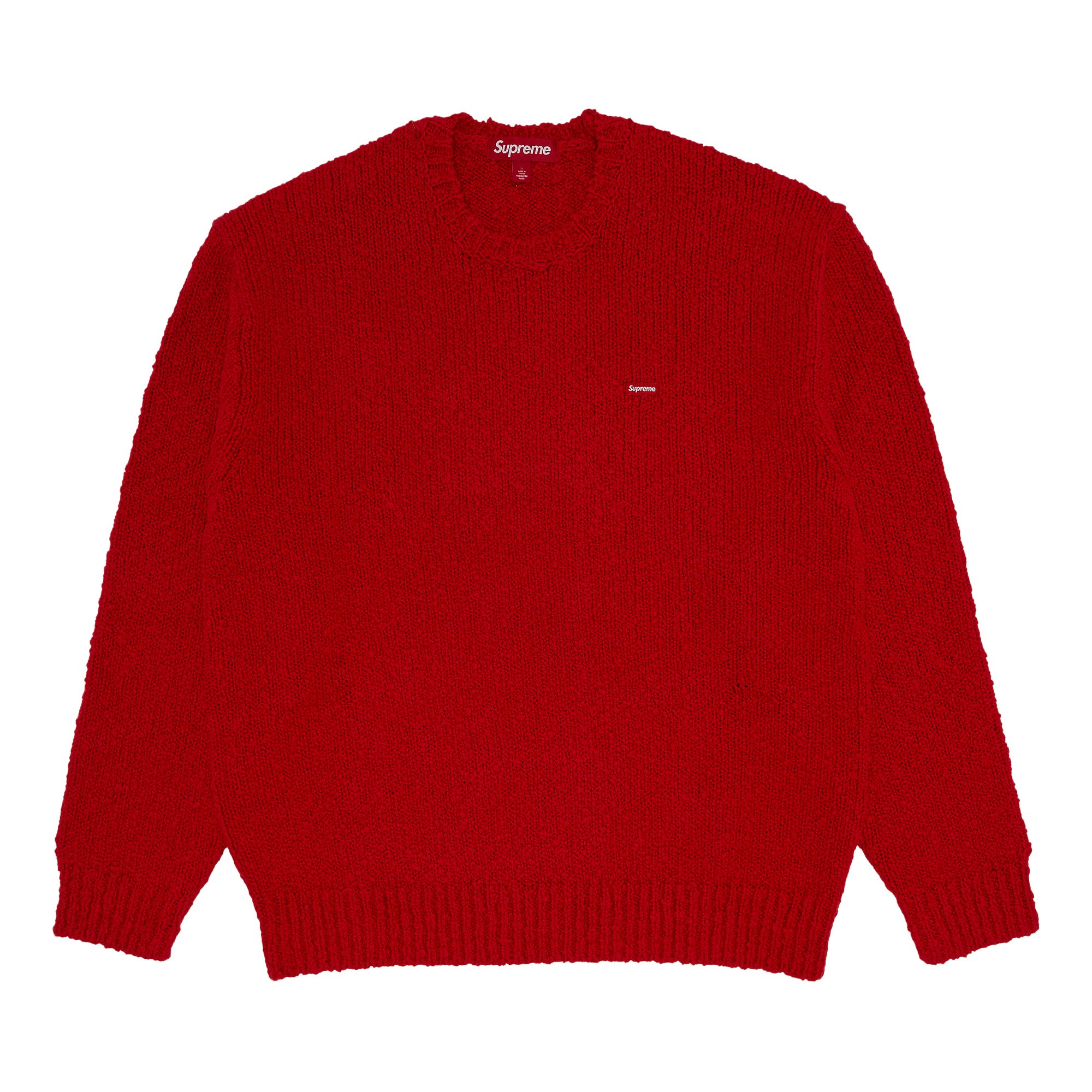 カラーパープル【 Supreme 】Bouclé Small Box Sweater 〜 PL