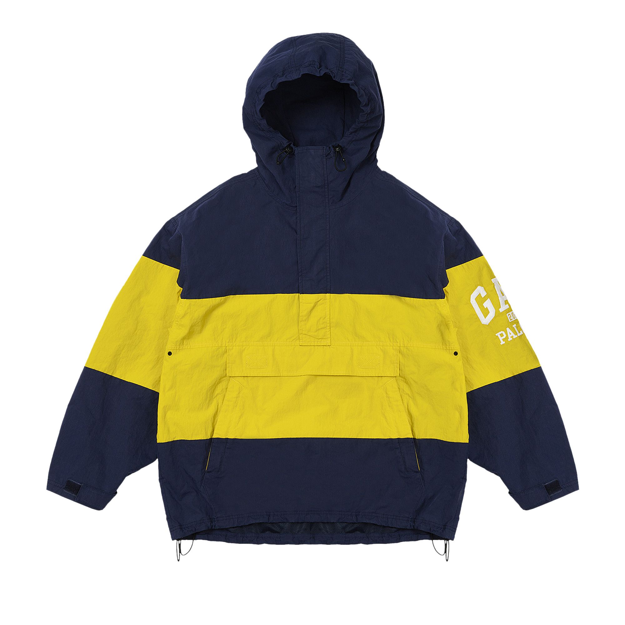 PALACE アノラックパーカー グロッシーツイル ガーデニングツールポケット アノラックハーフ