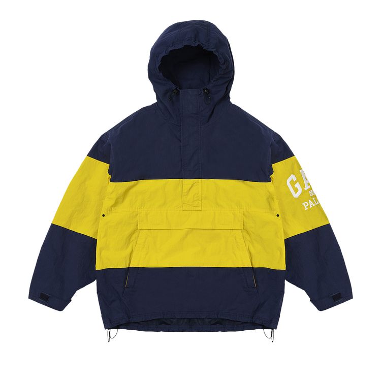 Buy Palace x Gap Windbreaker 'Blue/Yellow' - 427454009 | GOAT UK
