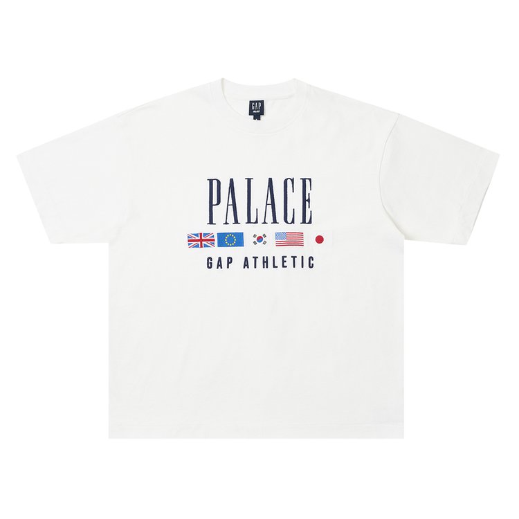 Palace x Gap Heavy Jersey T-Shirt 'White'